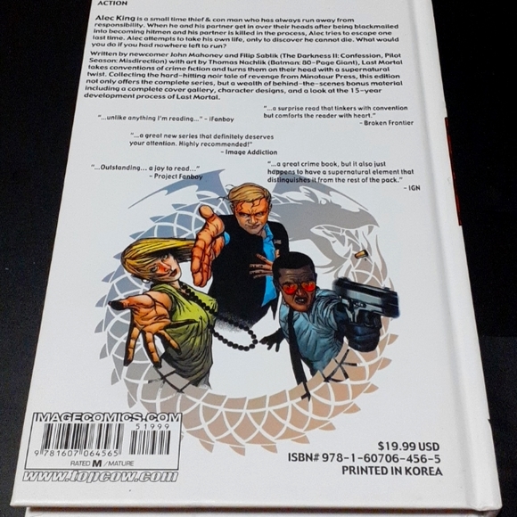 Last Mortal graphic novel - Picture 2 of 4